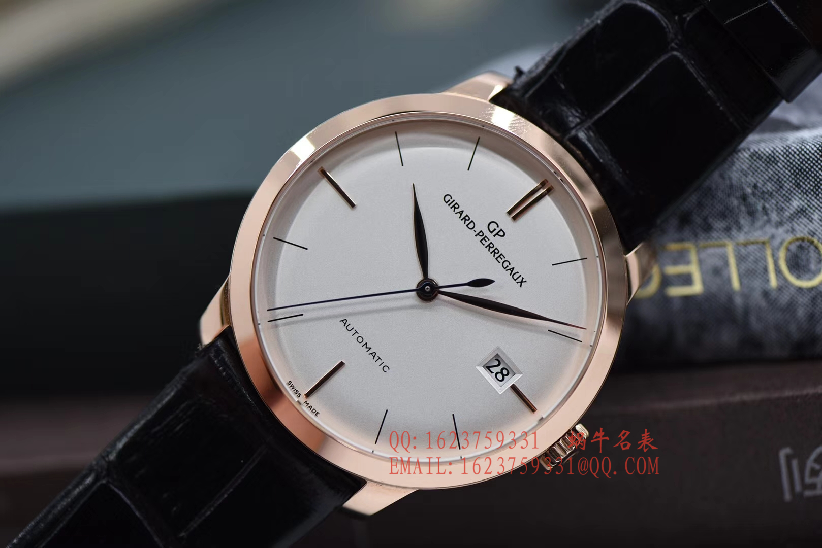 【FK Perfect  High quality  Copy  Watches 】芝柏1966系列49525-52-131-BK6A wrist watches  / JPAI09