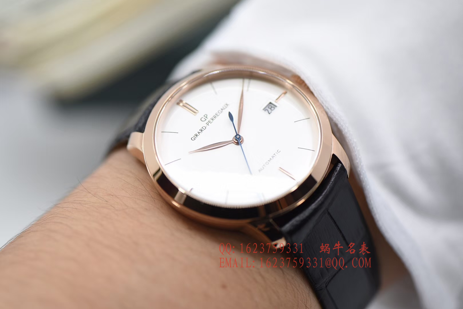 【FK Perfect  High quality  Copy  Watches 】芝柏1966系列49525-52-131-BK6A wrist watches  / JPAI09