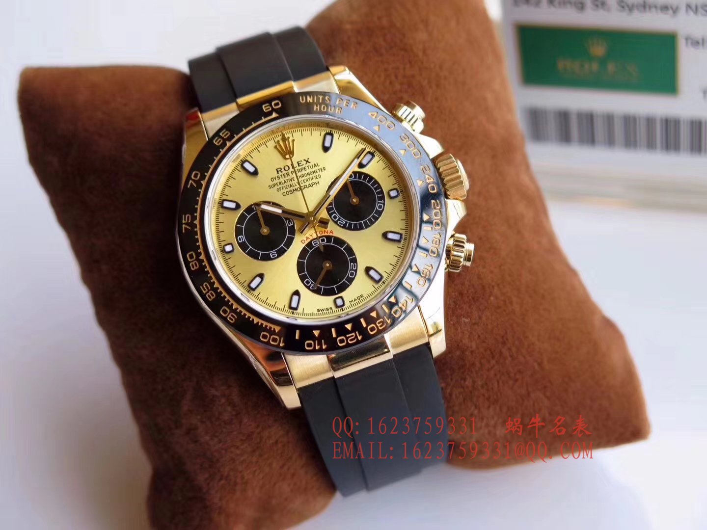 【AR Perfect  High quality  Replica Watches 】 Rolex ROLEX Cosmograph Daytona  Ditongna 系列116518LN wrist watches  