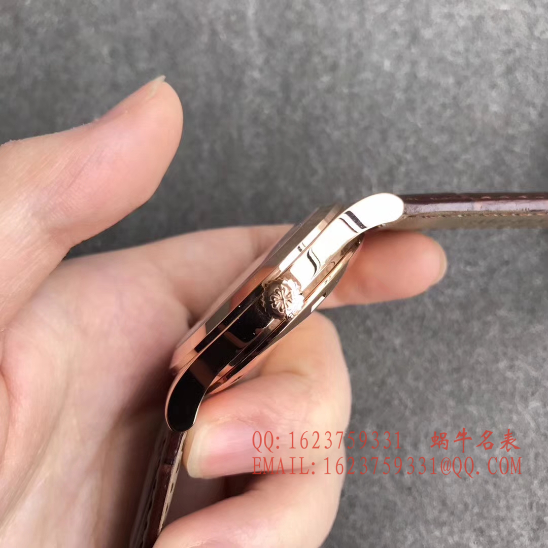 【台湾 Perfect  Copy  Watches 】 PATEK PHILIPPE 古典表系列5296R-010 玫瑰金 wrist watches  / BD143