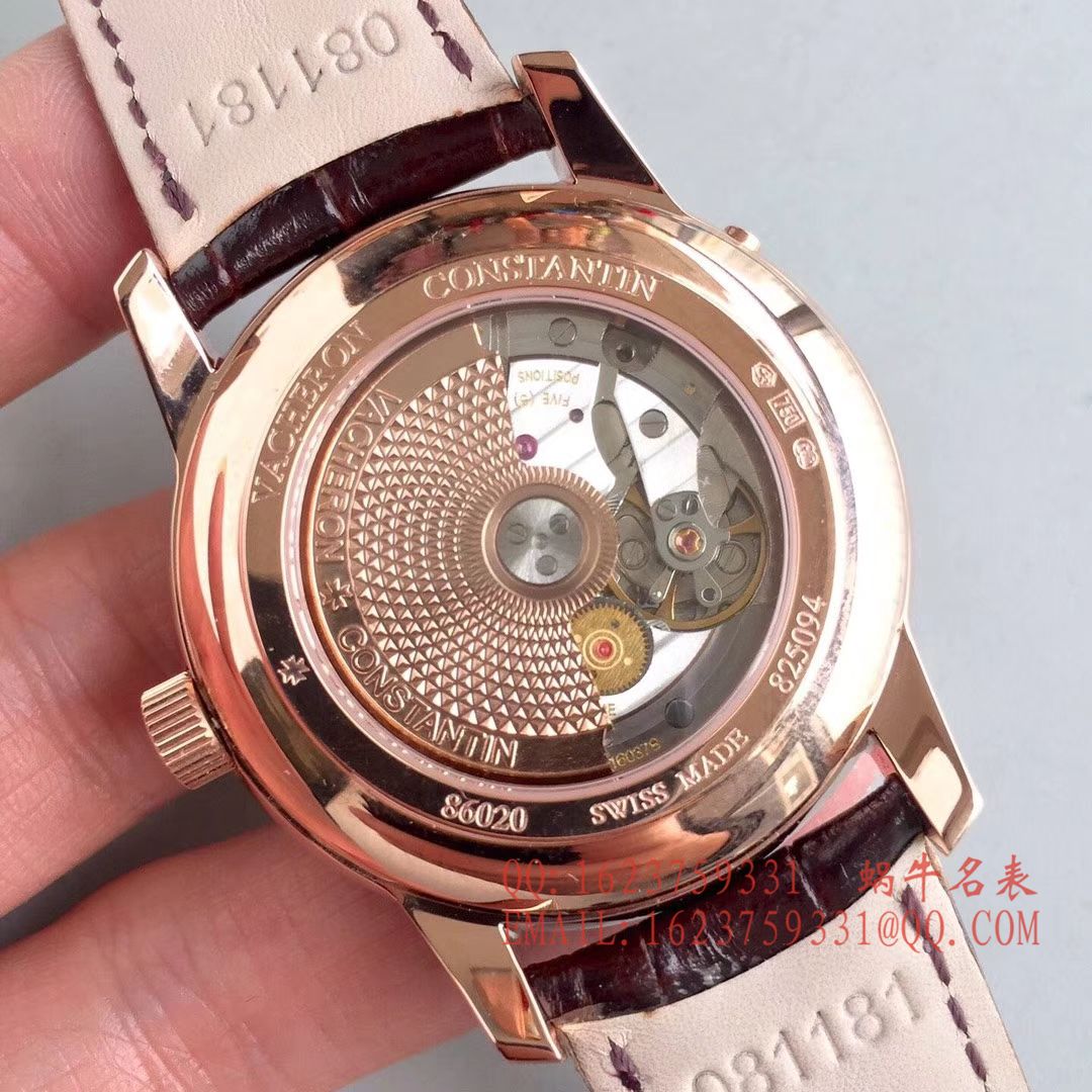 【GS Perfect  High quality  Replica Watches 】Vacheron Constantin  传承系列4010U/000G-B330 wrist watches  / JS154