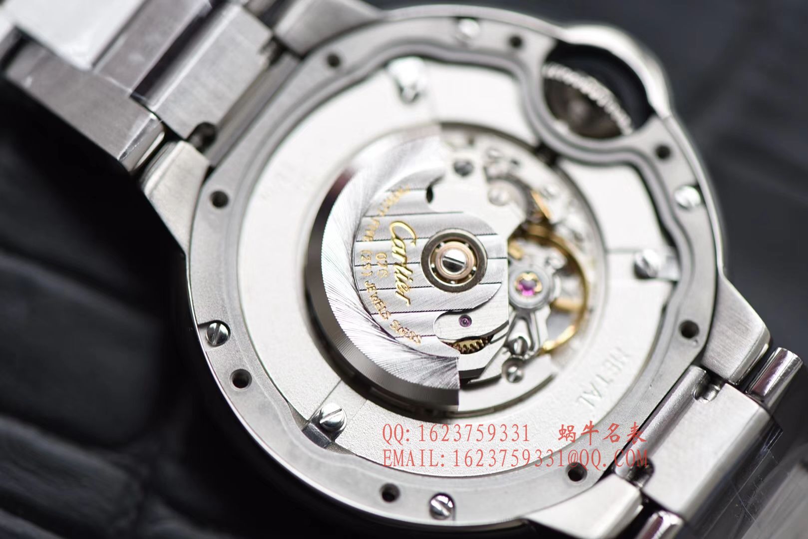 【V6 Perfect  High quality  Replica 蓝气球ETA1671 Movement 版本】 Cartier  蓝气球系列33毫米W6920071女士机械 wrist watches  / K142
