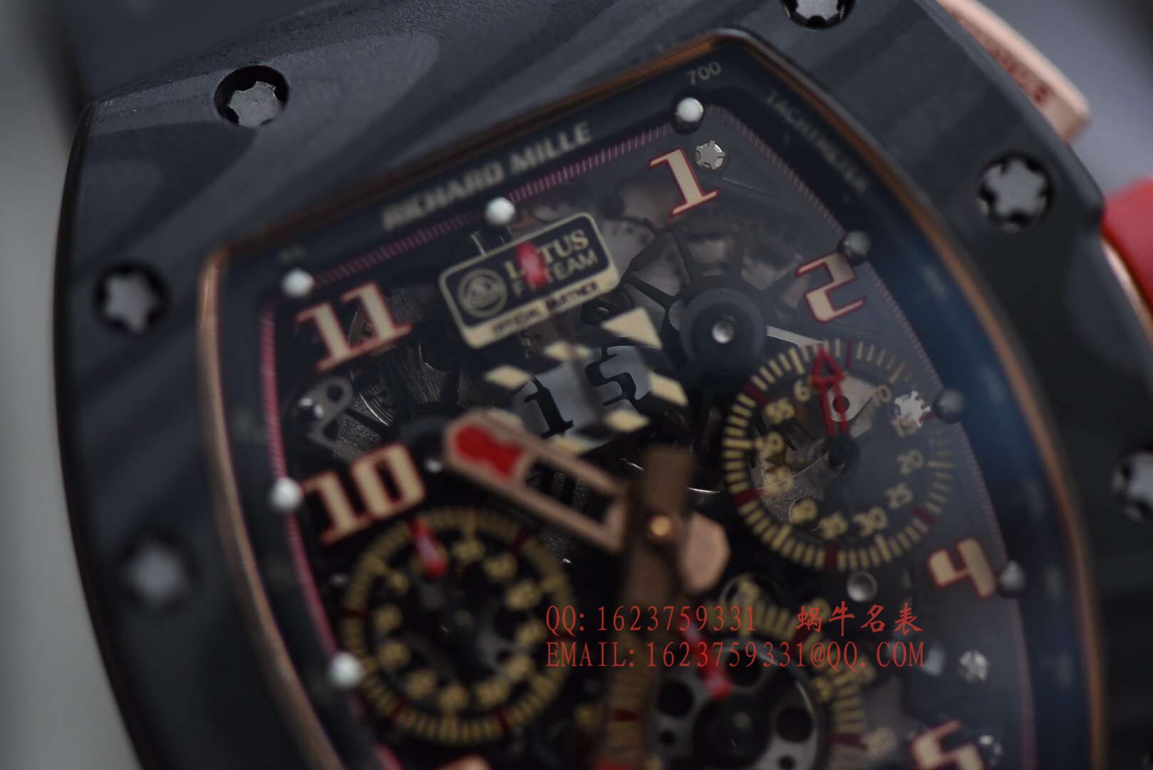 【KV Perfect  High quality  Replica Watches 】RICHARD MILLE RICHARD MILLE男士系列RM 011 LOTUS F1 TEAM男士机械 wrist watches  / RM 011 LOTUS F1 TEAM 