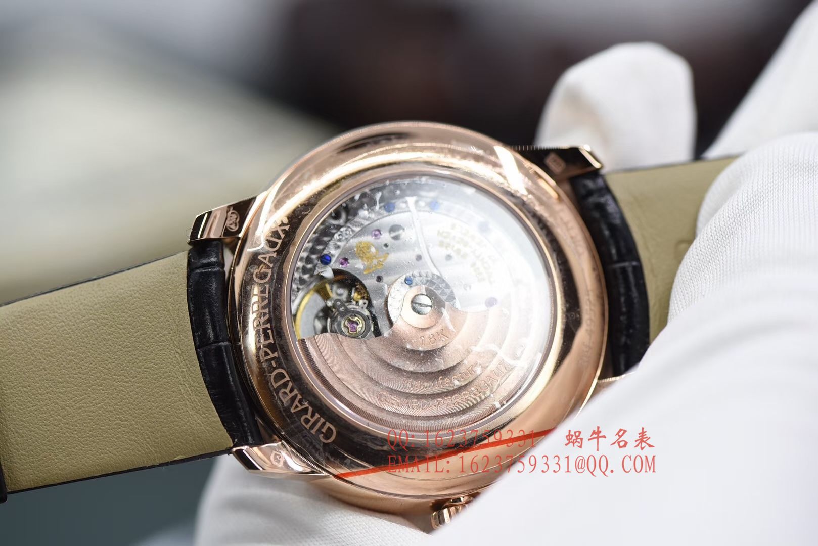【FK Perfect  High quality  Copy  Watches 】芝柏1966系列49525-52-131-BK6A wrist watches  / JPAI09