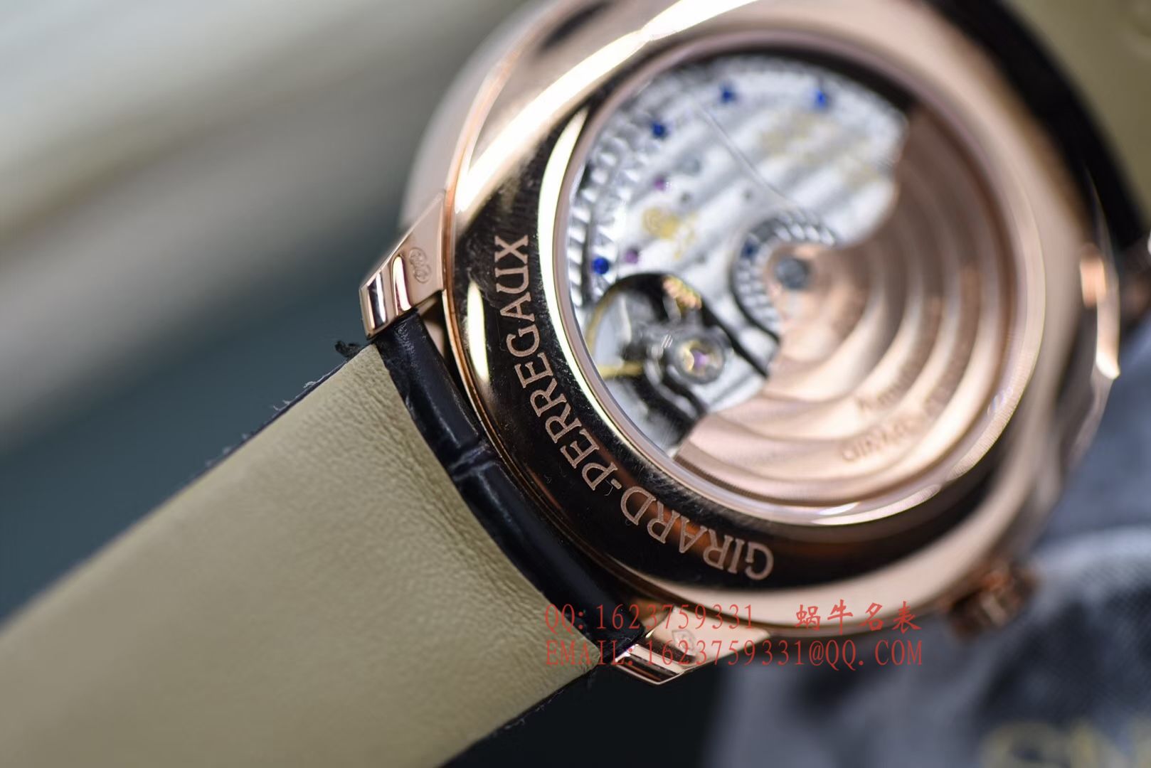 【FK Perfect  High quality  Copy  Watches 】芝柏1966系列49525-52-131-BK6A wrist watches  / JPAI09