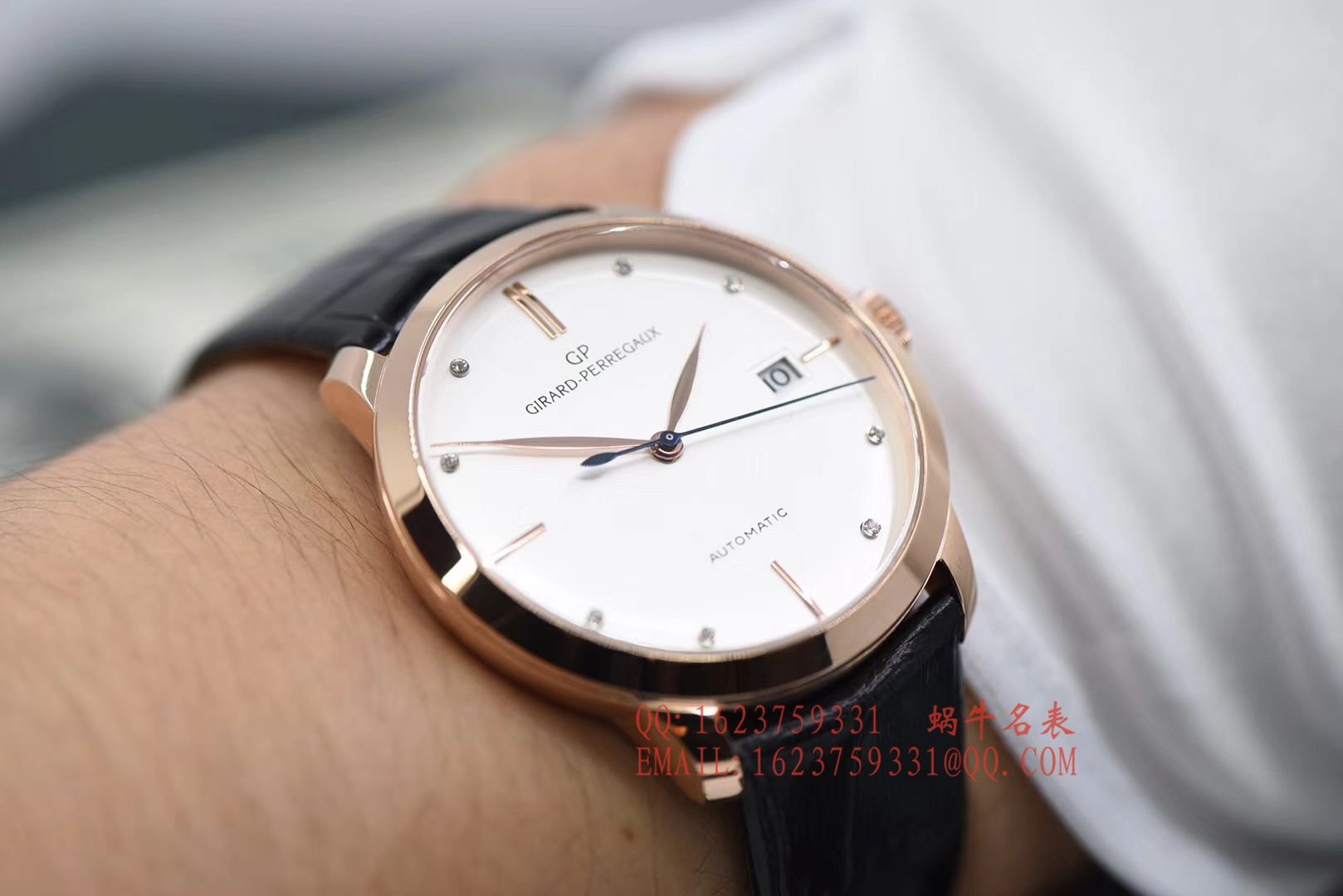 【FK Perfect  High quality  Copy  Watches 】芝柏1966系列49525-52-131-BK6A wrist watches  / JPAI09