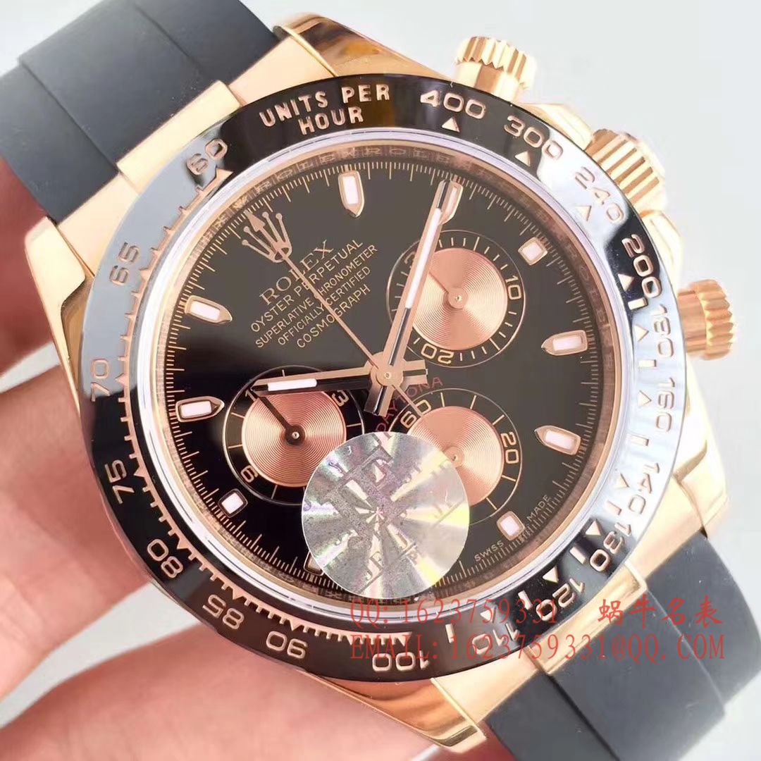 【JF1:1 top  Replica Copy  Watches 】 Rolex  Cosmograph Daytona  Ditongna 系列116515LN-L(FC) 咖啡色机械 wrist watches  / R009