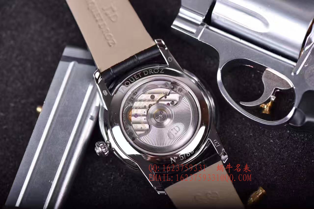  Jaquet Droz 新款陨石贝母面⭕独立大秒针▶️极具视觉冲击感的陨石贝母面⭕圈口及表面均手工镶钻 / YK015
