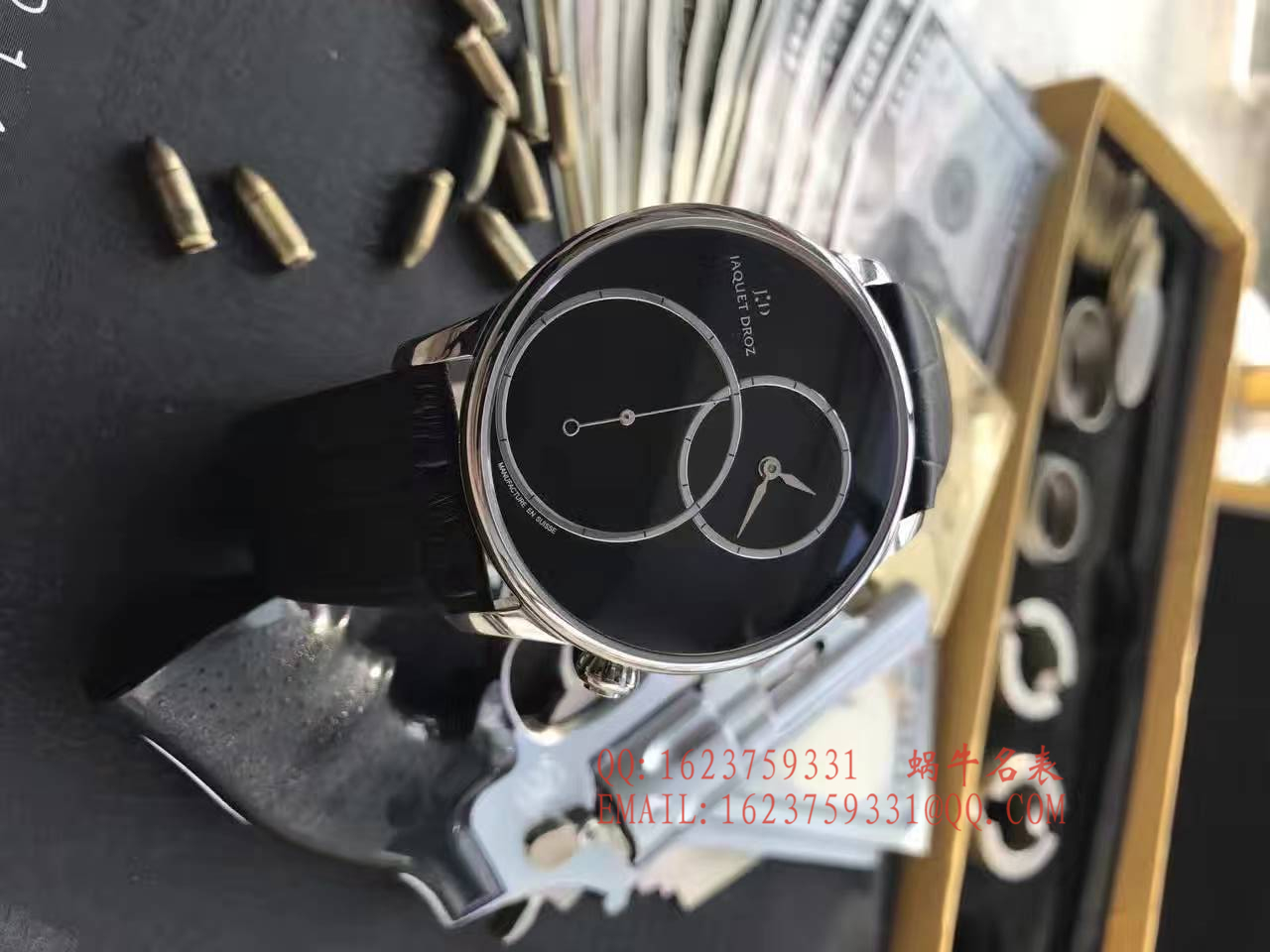 【实拍图鉴赏】KS Factory 1:1 High quality  Copy  Watches 之 Jaquet Droz 大秒针系列J006030270 Watches  /  Jaquet Droz YK01