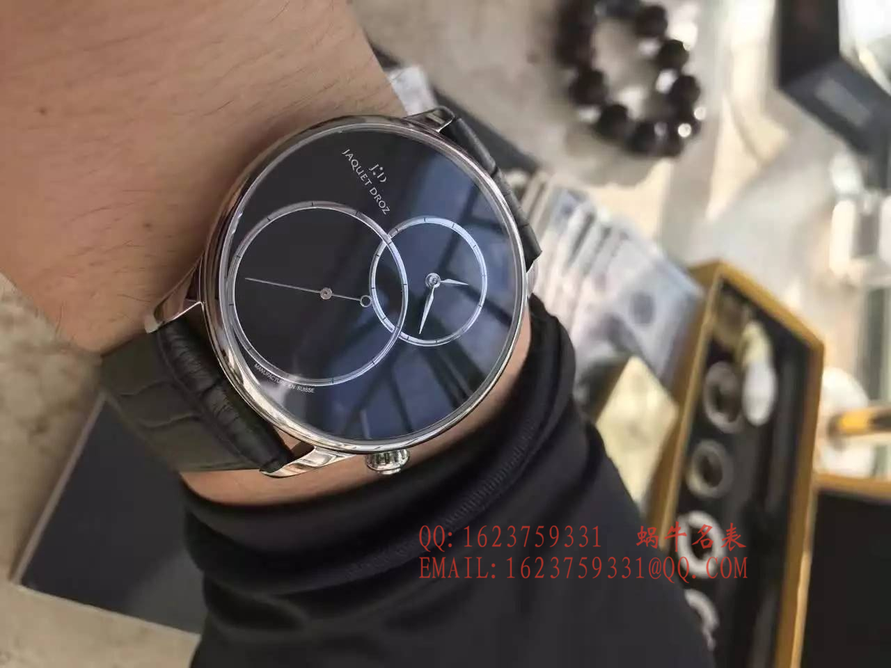 【实拍图鉴赏】KS Factory 1:1 High quality  Copy  Watches 之 Jaquet Droz 大秒针系列J006030270 Watches  /  Jaquet Droz YK01