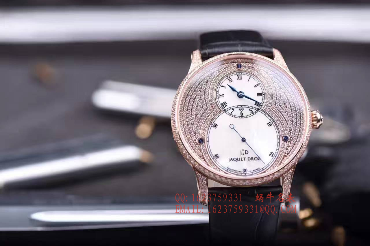 【实拍图鉴赏】1:1 High quality  Replica Watches 之 Jaquet Droz 大秒针系列J014013226 wrist watches  /  Jaquet Droz YK04