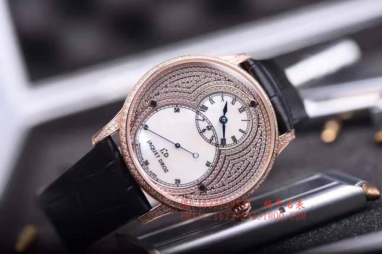 【实拍图鉴赏】1:1 High quality  Replica Watches 之 Jaquet Droz 大秒针系列J014013226 wrist watches  /  Jaquet Droz YK04