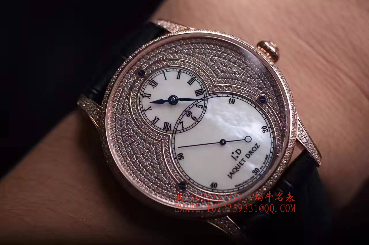 【实拍图鉴赏】1:1 High quality  Replica Watches 之 Jaquet Droz 大秒针系列J014013226 wrist watches  /  Jaquet Droz YK04