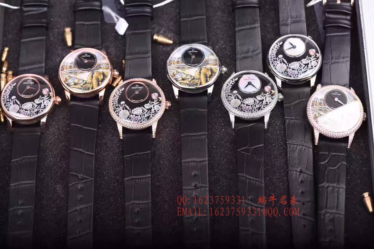 【实拍图鉴赏】KS Factory 1:1 top  Replica Copy  Watches 之 Jaquet Droz 艺术工坊系列J005004201女表 /  Jaquet Droz YK06