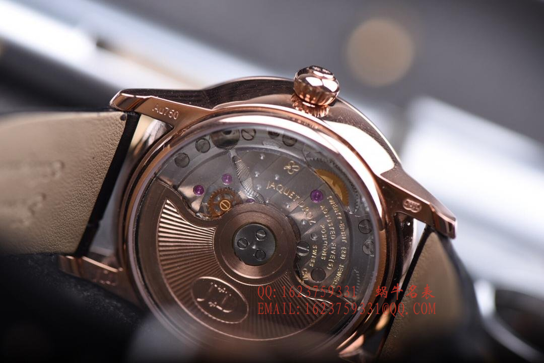 【实拍图鉴赏】 Jaquet Droz 艺术工坊系列精美两针女表 /  Jaquet Droz YK05.5