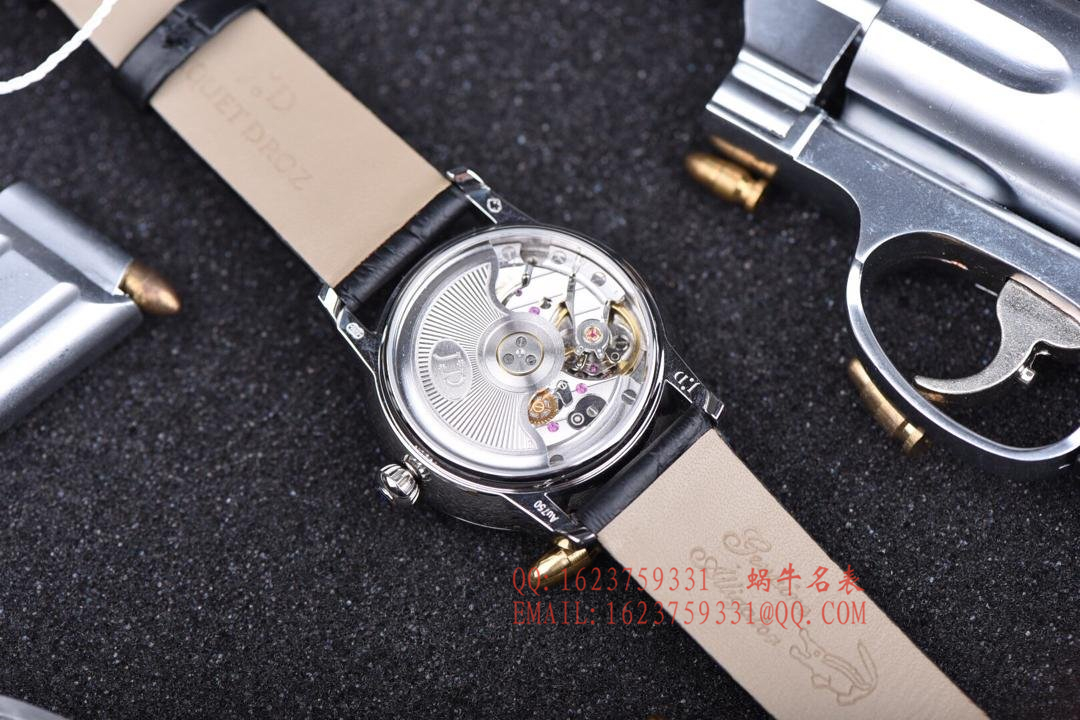  Jaquet Droz 艺术工坊精品女表！精美两针设计，天热贝母加彩绘艺术图案表面 / YK017