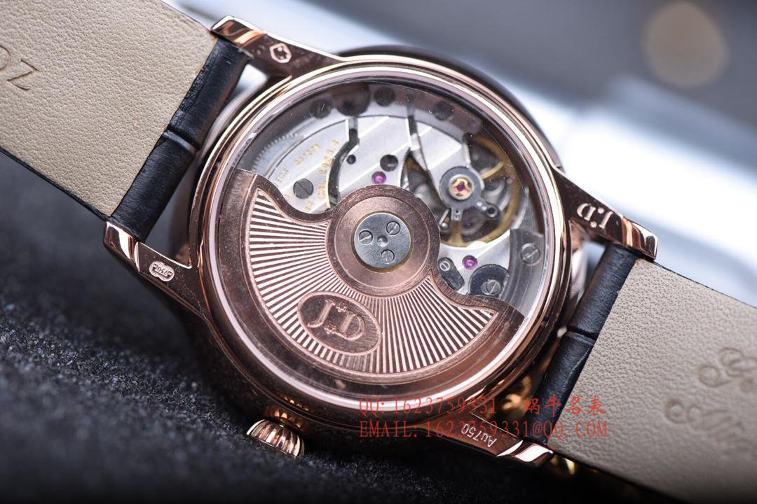  Jaquet Droz 艺术工坊精品女表！精美两针设计，天热贝母加彩绘艺术图案表面 / YK017