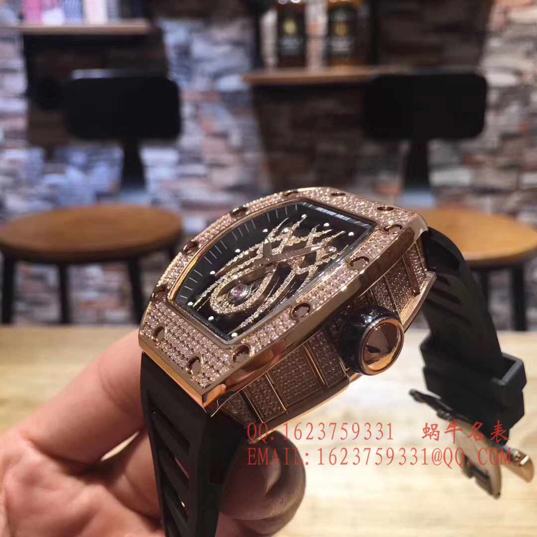  Richard Miller 女士系列RM 19-01 TOURBILLON NATALIE PORTMAN wrist watches (蜘蛛镶钻女表) / RM 19-01