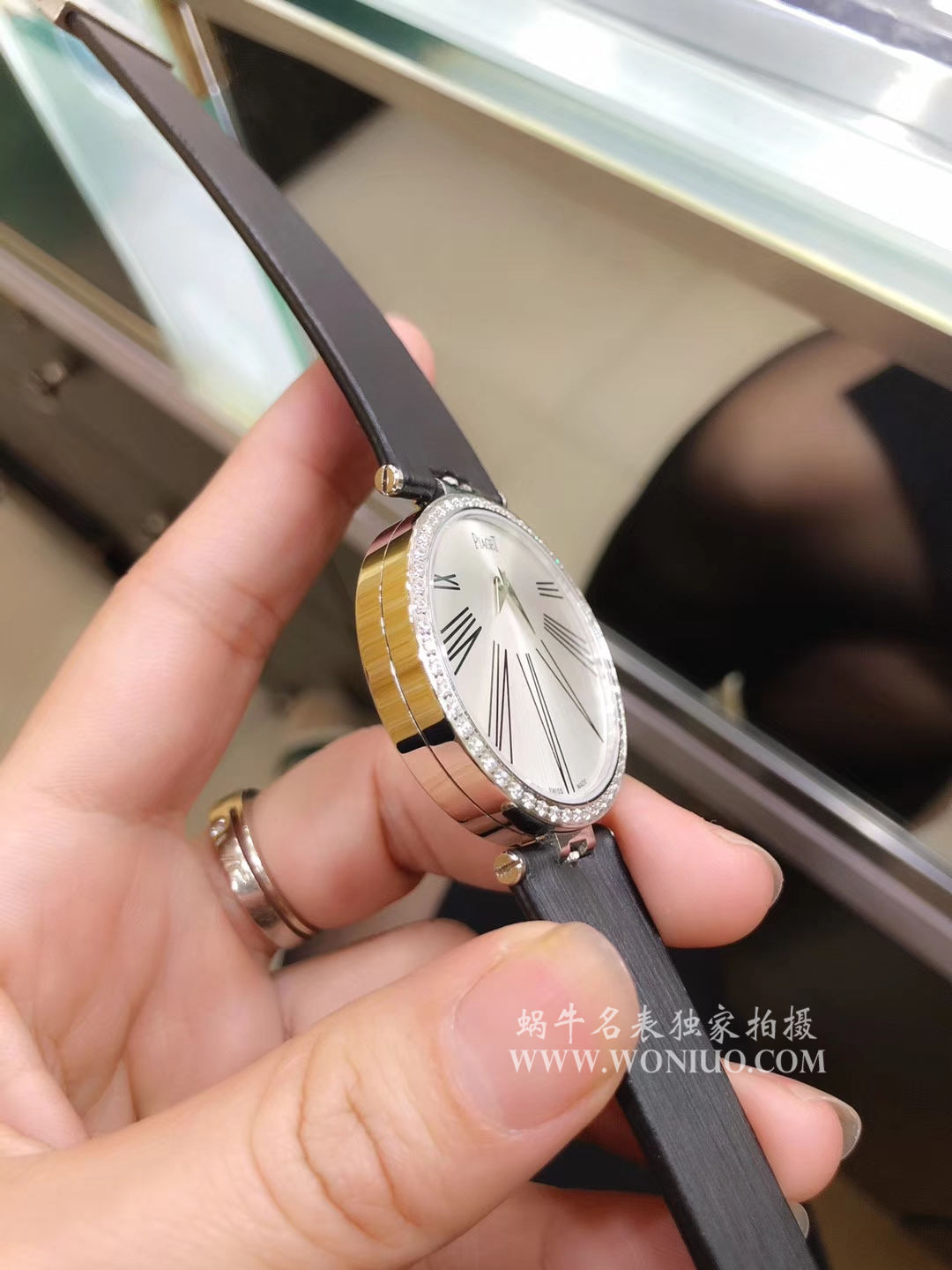  Replica  Piaget  PIAGET-  Piaget  LIMELIGHT TWICE系列  G0A36237 双面表盘 女士瑞士石英 wrist watches  / PT021