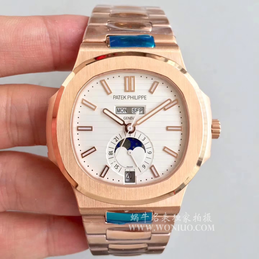 【KM Perfect  High quality  Replica Watches 】 PATEK PHILIPPE Nautilus运动系列5726/1A-001 wrist watches  / BDBE200