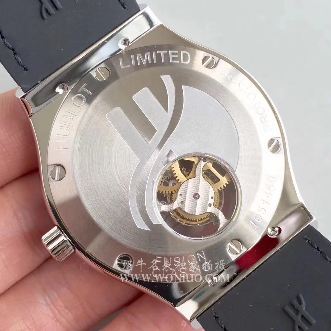 【TF Perfect  High quality  Replica Watches 】 hublot 经典融合系列 505.CS.1270.VR Tourbillon  wrist watches  / YB052