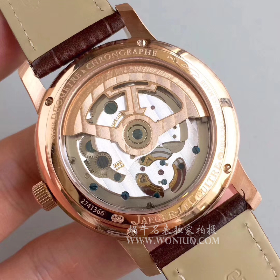 【TF Factory 1:1 High quality  Copy  Watches 】 Jaeger-LeCoultre 大师系列自动 Tourbillon Q1313520 wrist watches  / JJ075
