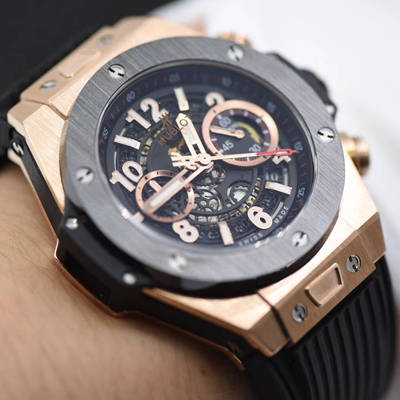 【JB Perfect  High quality  Replica Watches 】 hublot BIG BANG系列411.OX.1180.RX镂空 wrist watches 