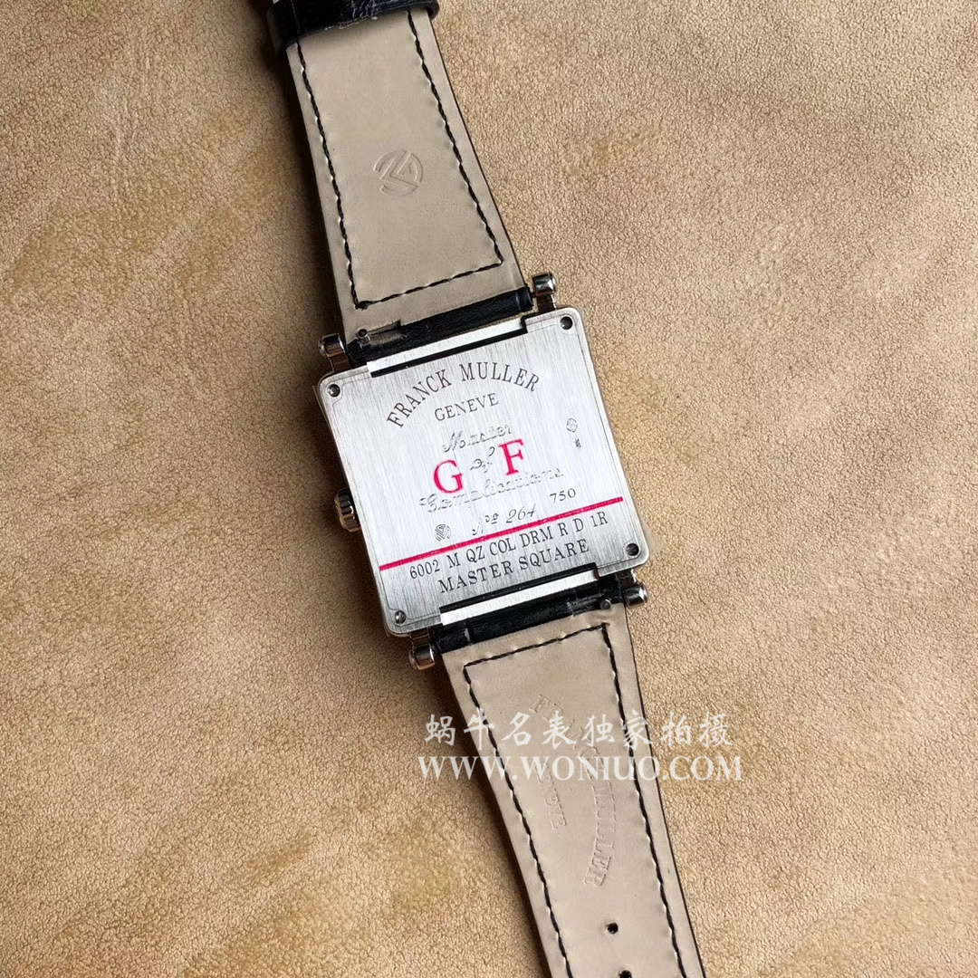 【GF Replica 工艺新极致 Replica Copy ——最强女表】Franck Muller法穆兰MASTER SQUARE系列6002 M QZ女士石英 wrist watches  / FL024