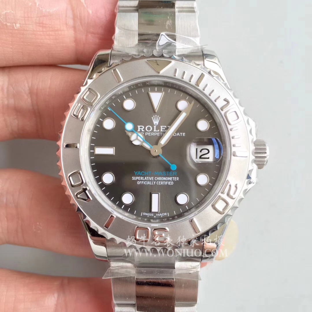【AR Perfect  High quality  Replica Watches 】 Rolex  Yacht-Master 系列268622 wrist watches 中性37毫米男女 / R205