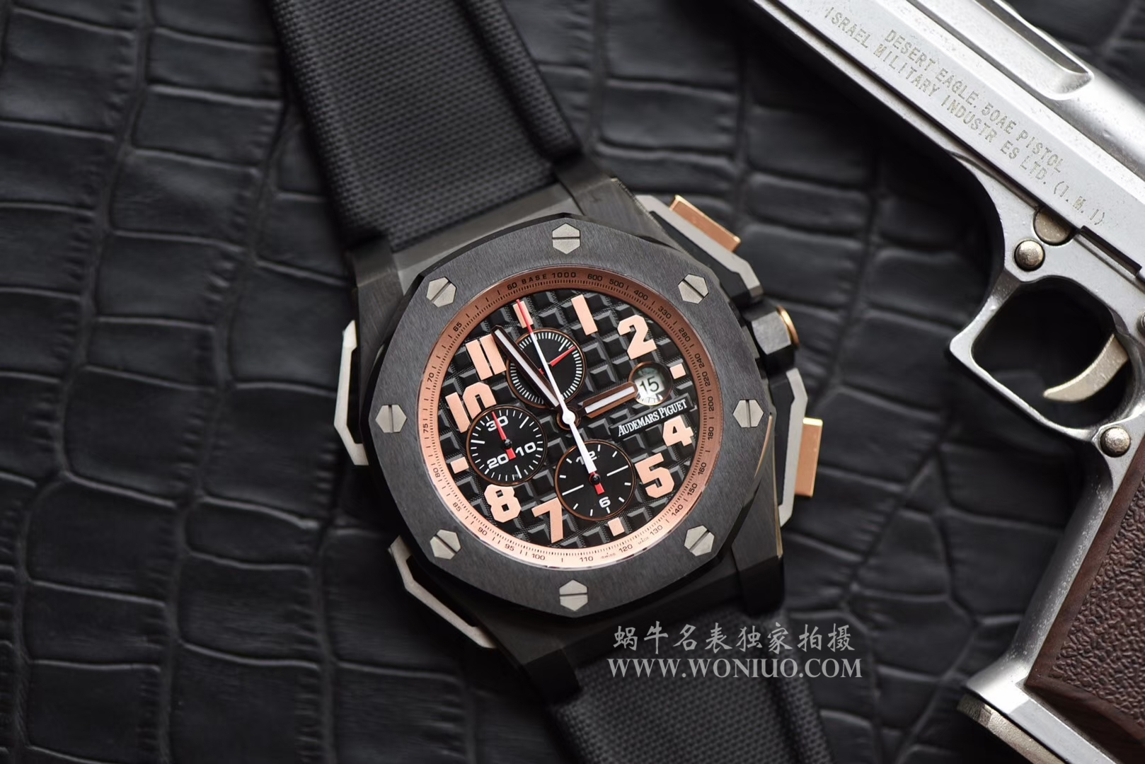 【JF Factory 1:1 High quality  Replica Copy  Watches 】Audemars Piguet  Royal Oak Offshore 系列施瓦辛格26378IO.OO.A001KE.01 wrist watches  / AP074