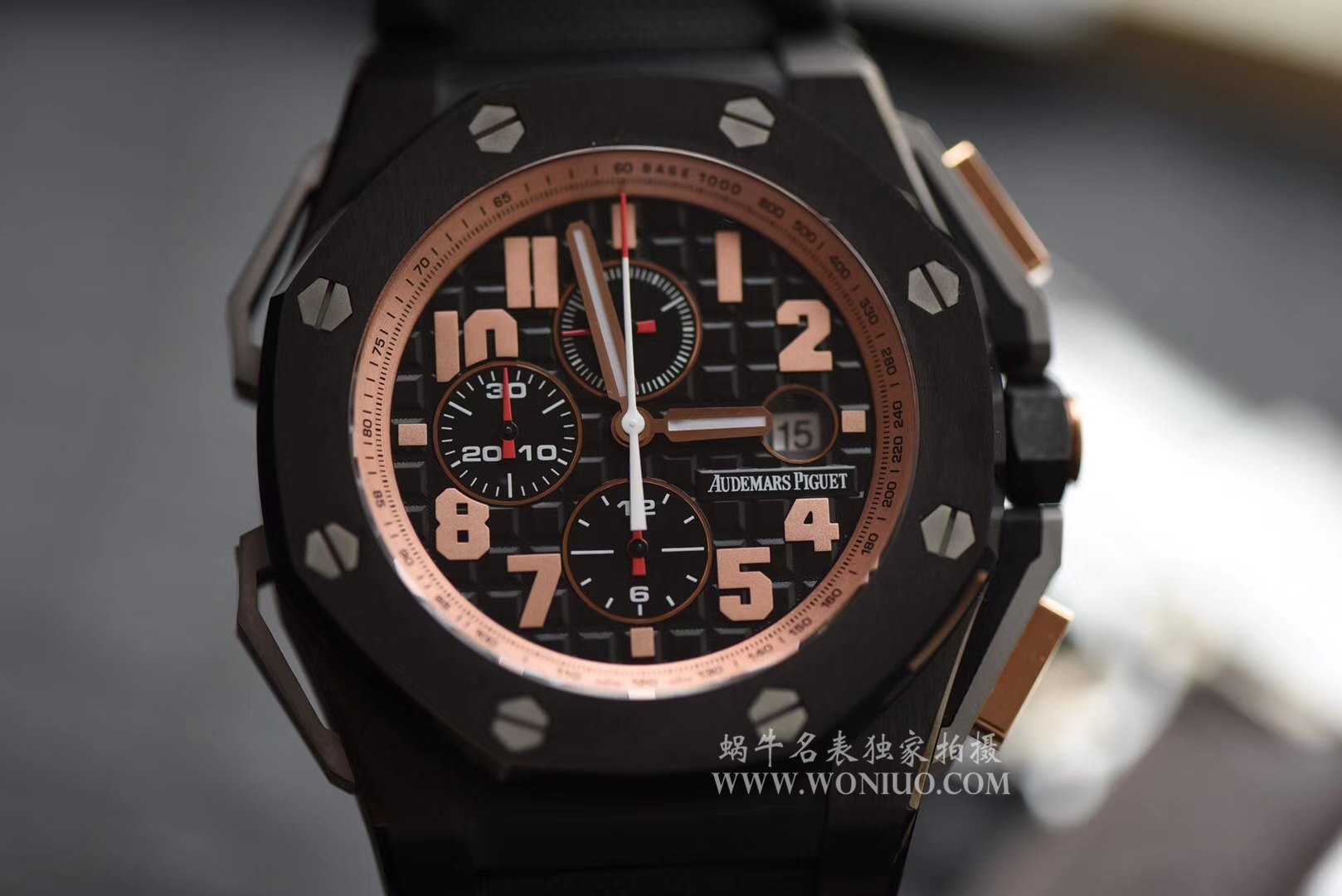 【JF Factory 1:1 High quality  Replica Copy  Watches 】Audemars Piguet  Royal Oak Offshore 系列施瓦辛格26378IO.OO.A001KE.01 wrist watches  / AP074