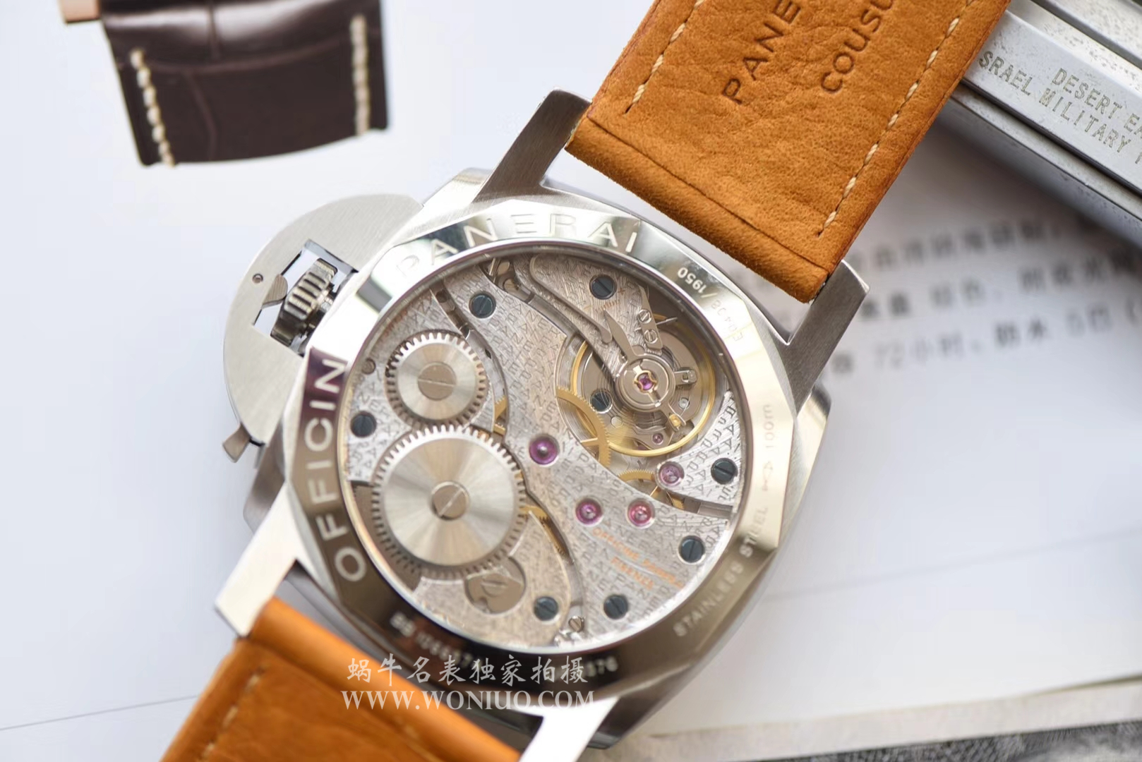 【NOOB Factory  Perfect  High quality  Replica Watches 】Panerai 限量珍藏款系列PAM00127 wrist watches  / NBAPAM00127