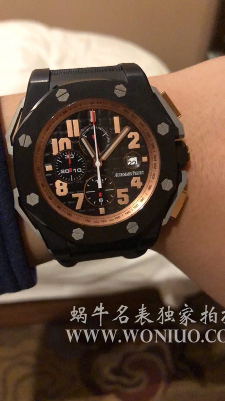 【JF Factory 1:1 High quality  Replica Copy  Watches 】Audemars Piguet  Royal Oak Offshore 系列施瓦辛格26378IO.OO.A001KE.01 wrist watches  / AP074