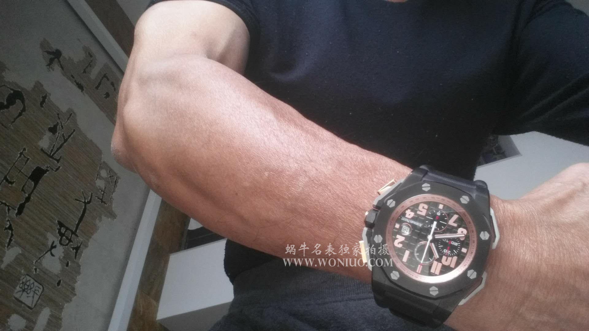 【JF Factory 1:1 High quality  Replica Copy  Watches 】Audemars Piguet  Royal Oak Offshore 系列施瓦辛格26378IO.OO.A001KE.01 wrist watches  / AP074