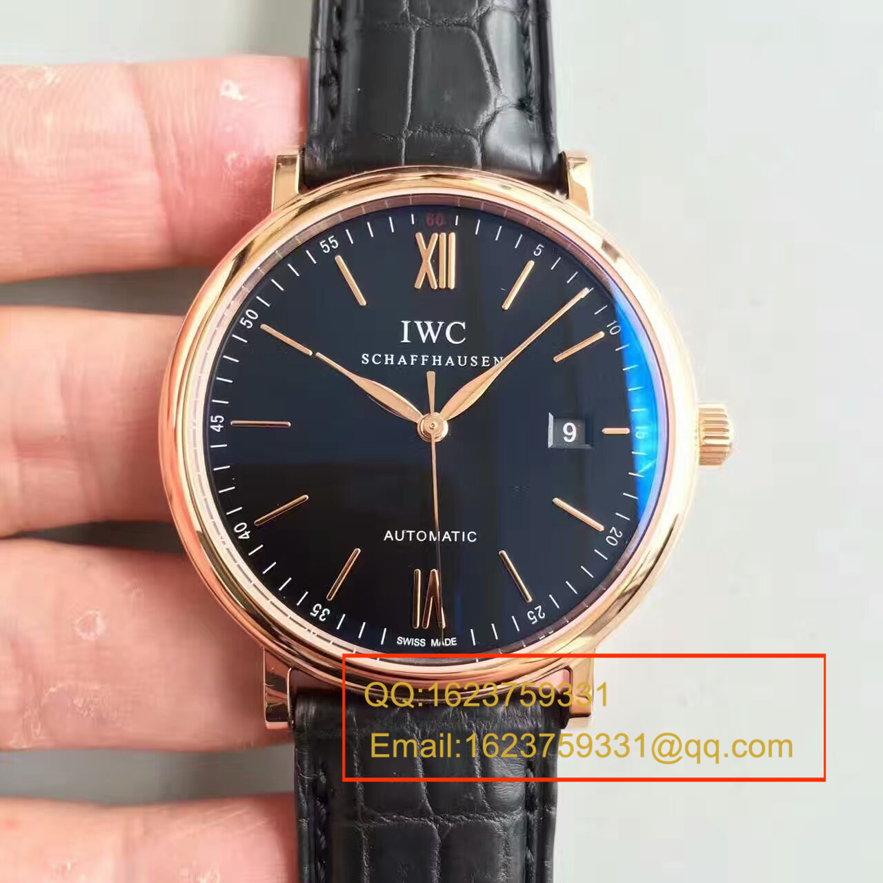 【独家视频测评MK Factory 1:1 Replica Watches 】 IWC 柏涛菲诺系列 IW356501男士 wrist watches  / WGAH058