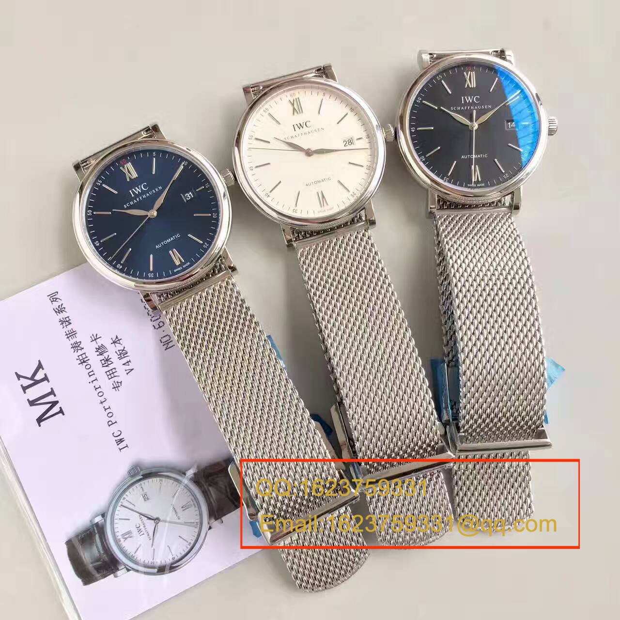 【独家视频测评MK Factory 1:1 Replica Watches 】 IWC 柏涛菲诺系列 IW356501男士 wrist watches  / WGAH058