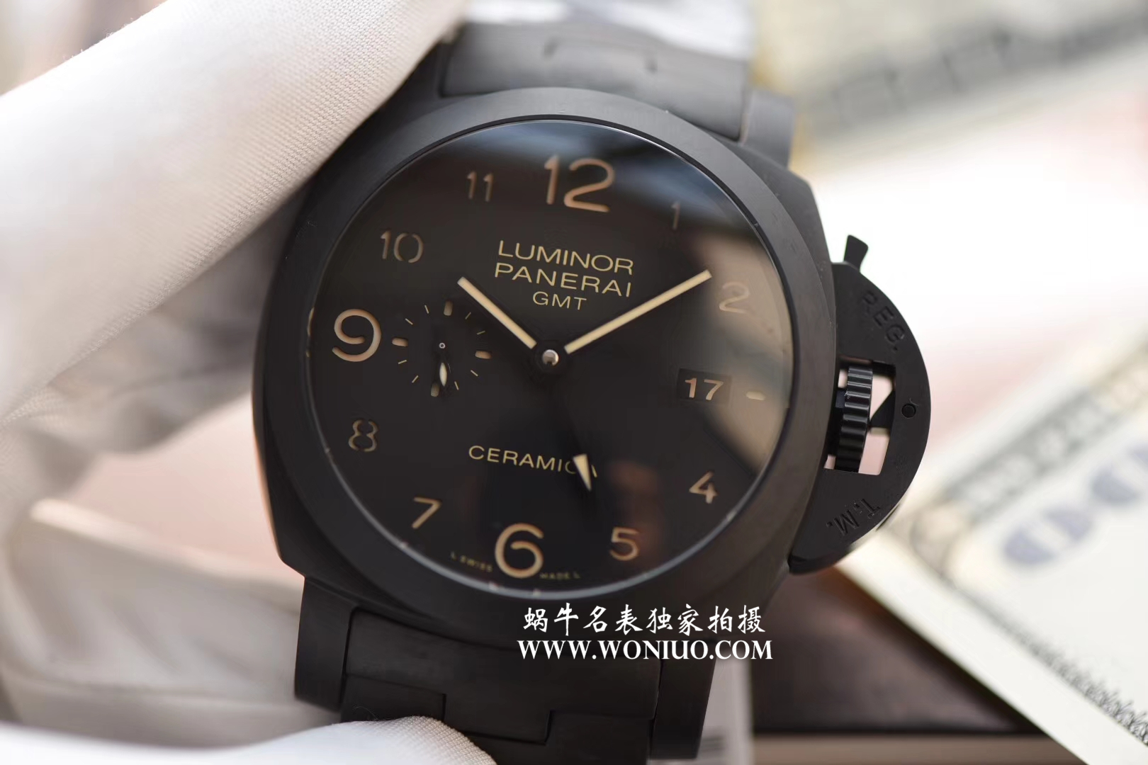 【 Video analysis VS Perfect  High quality  Replica Watches 】Panerai LUMINOR 1950系列PAM00438全 Composite  wrist watches  / VSBFPAM00438