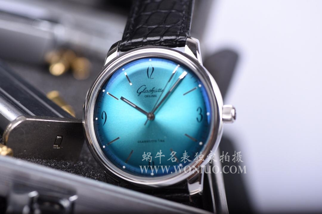 【YL Factory 出品】glashuette original原创 High quality  Replica 20世纪复古系列1-39-52-09-02-01 男士机械 Watches  / GLA026