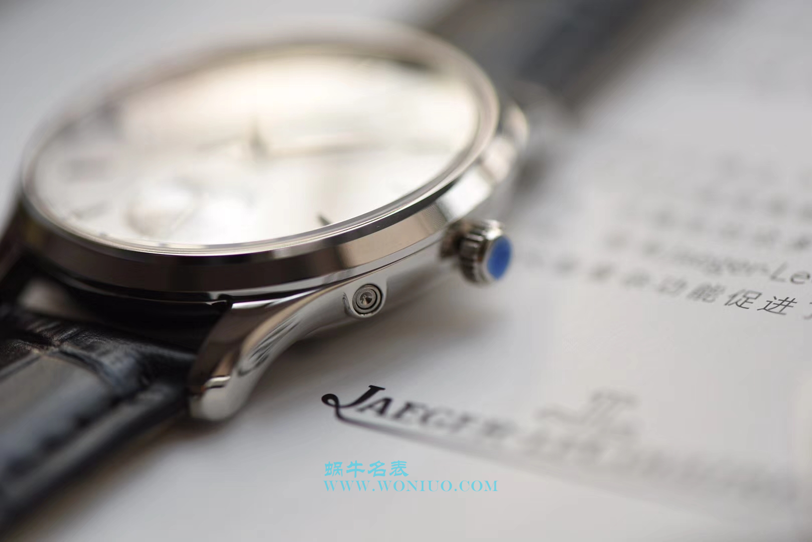 【VF Perfect  High quality  Replica Watches V2版本】 Jaeger-LeCoultre 月相大师Q1368420 男士 wrist watches  / JJ038