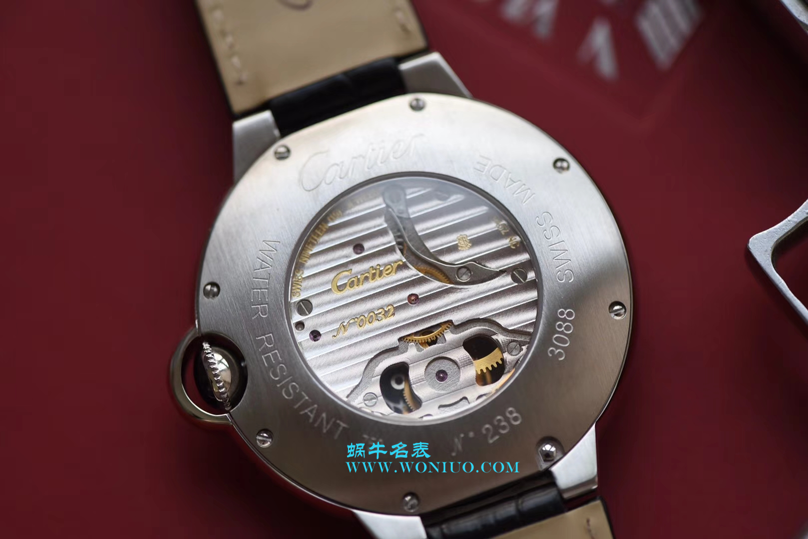 【TF Perfect  Copy  Watches 】 Cartier  蓝气球系列W6920021 wrist watches 《真 Tourbillon 机械 Movement 》 / KDY002