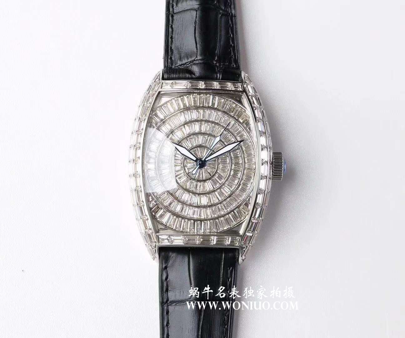 【DM Perfect  High quality  Replica Watches 】原版 Replica  FM Franck Muller GRAND COMPLICATIONS系列8889 奢华版全方钻新款上市 / 法穆兰FL06