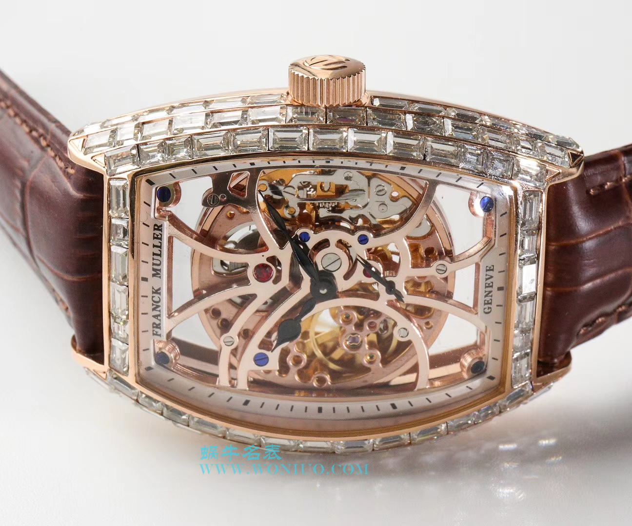 【UF Perfect  High quality  Replica Watches 】 Franck Muller MEN'S COLLECTION系列8880  新品珍藏版方钻新款 / FL025