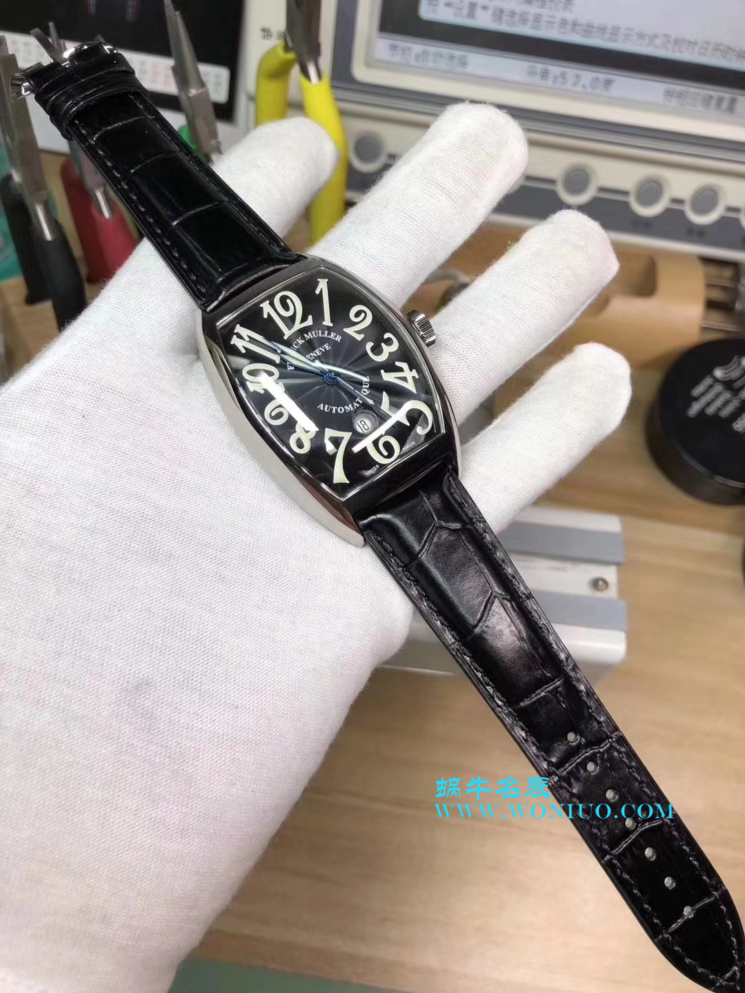 【GF Perfect  High quality  Replica Watches 】 Franck Muller CASABLANCA系列8880 C DT 黑盘 wrist watches  / FL23