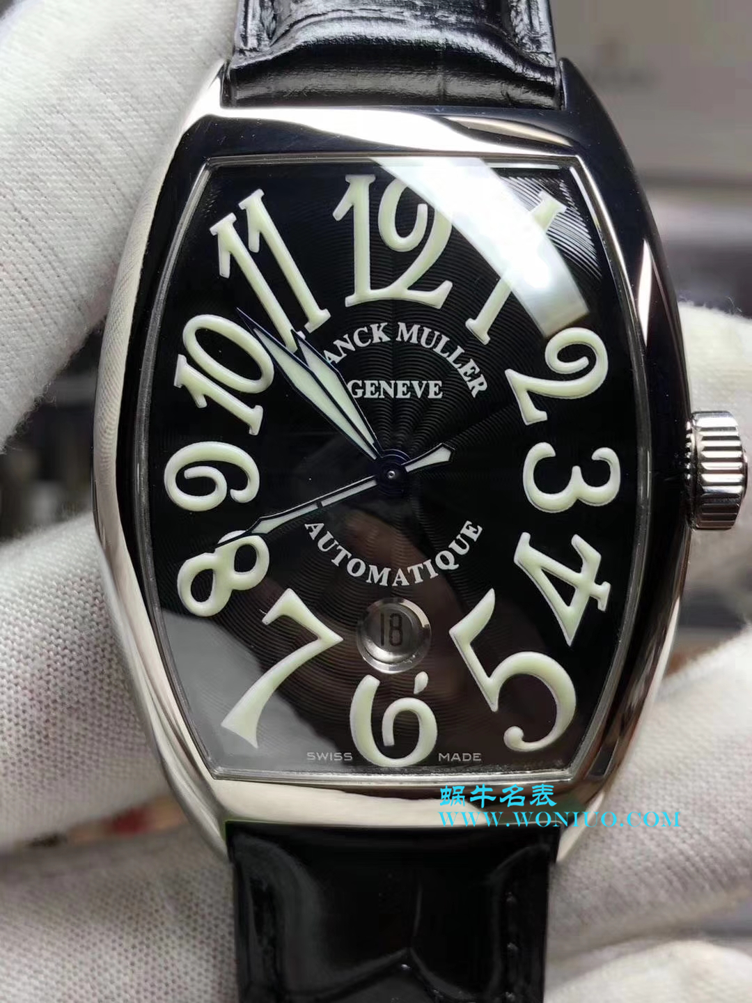 【GF Perfect  High quality  Replica Watches 】 Franck Muller CASABLANCA系列8880 C DT 黑盘 wrist watches  / FL23