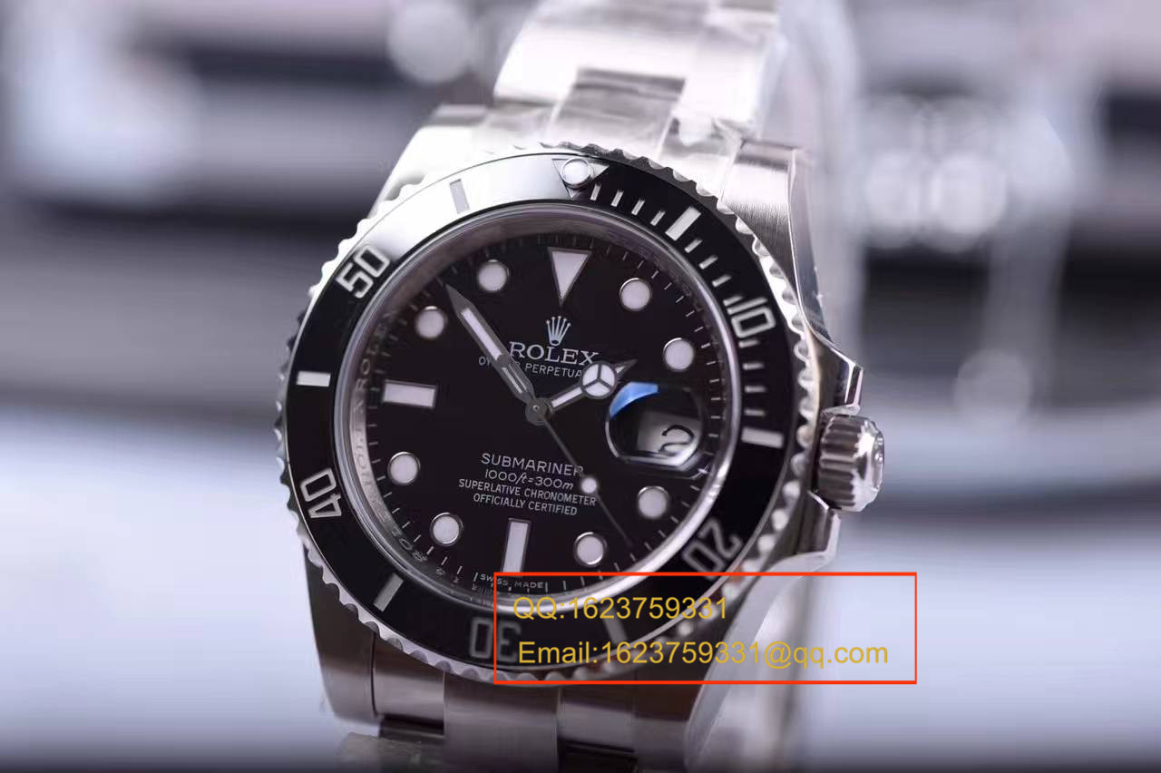 【独家视频测评N Factory V7版本】1:1 High quality  Knockoff  Watches  Rolex  Submariner 型系列116610LN-97200 《 Submariner 》  / R107