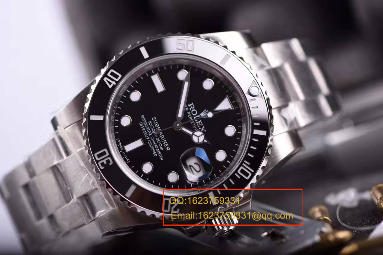 【独家视频测评N Factory V7版本】1:1 High quality  Knockoff  Watches  Rolex  Submariner 型系列116610LN-97200 《 Submariner 》  / R107