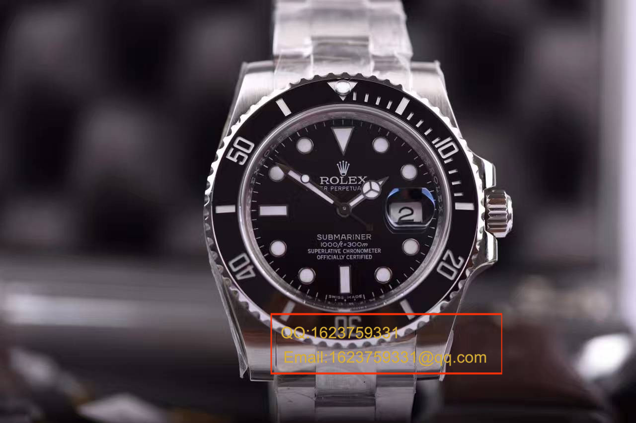 【独家视频测评N Factory V7版本】1:1 High quality  Knockoff  Watches  Rolex  Submariner 型系列116610LN-97200 《 Submariner 》  / R107