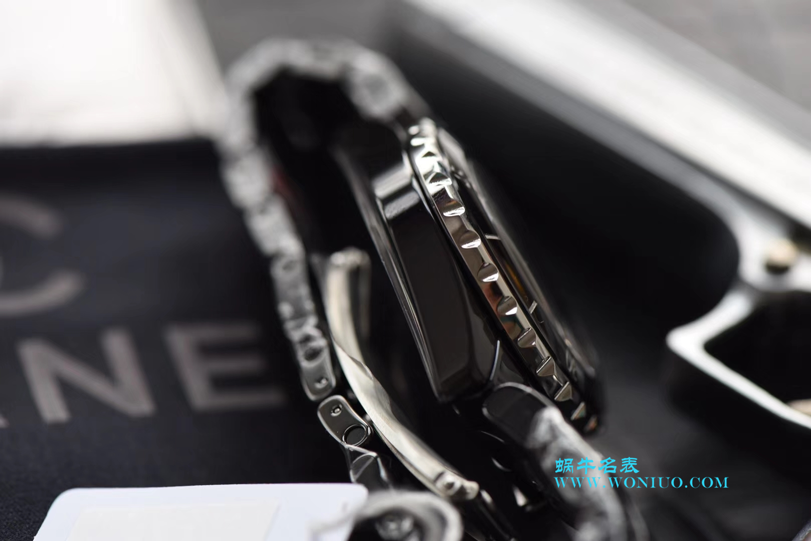 KOR韩版 Chanel  J12  Perfect  Replica Copy 香奈儿INTENSE 重置加强版女士石英黑面 wrist watches  / X025