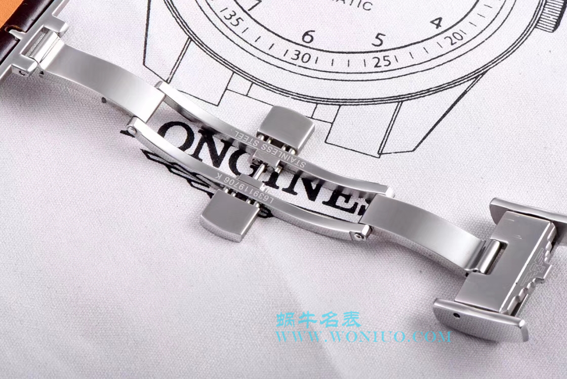 【LG Perfect  High quality  Replica Watches 】 Longines 名匠系列 Day-Date 双历L2.755.4.78.3 wrist watches  / L099