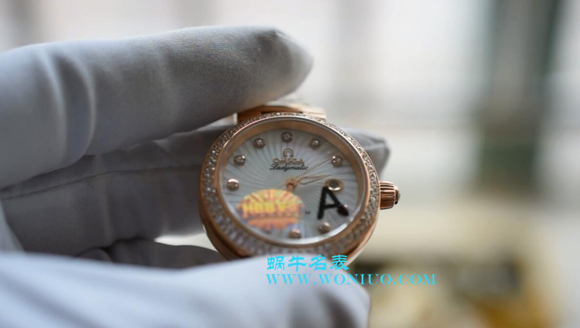 【HBBV6 Perfect  High quality  Replica Watches 】OMEGA碟飞鸟巢系列425.68.34.20.55.004女士机械 wrist watches  / M317